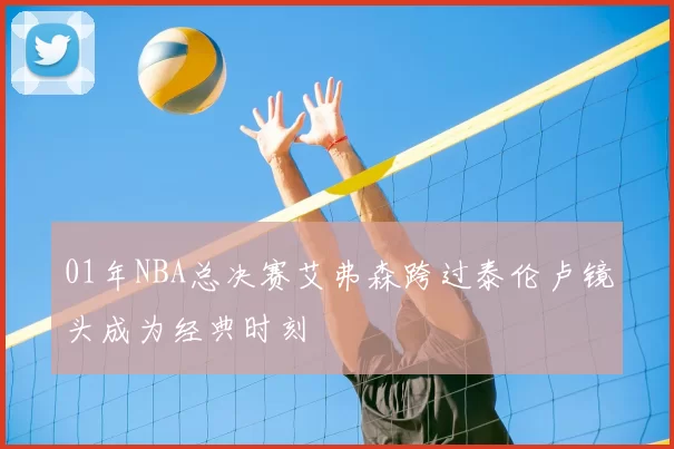 01年NBA总决赛艾弗森跨过泰伦卢镜头成为经典时刻