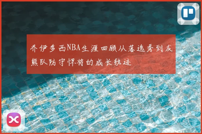 乔伊多西NBA生涯回顾从落选秀到灰熊队防守悍将的成长轨迹