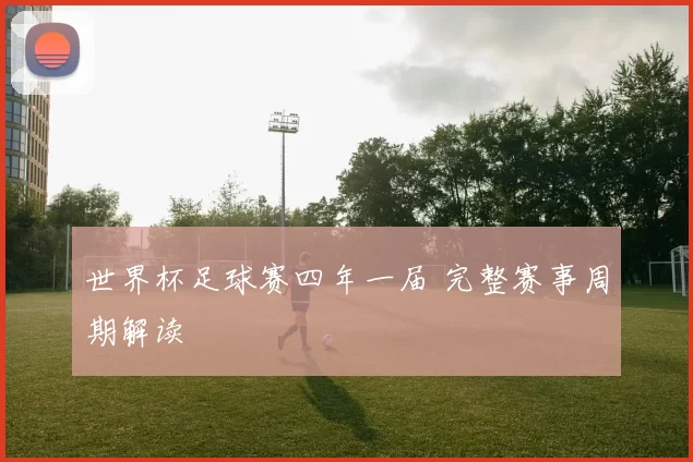 世界杯足球赛四年一届 完整赛事周期解读